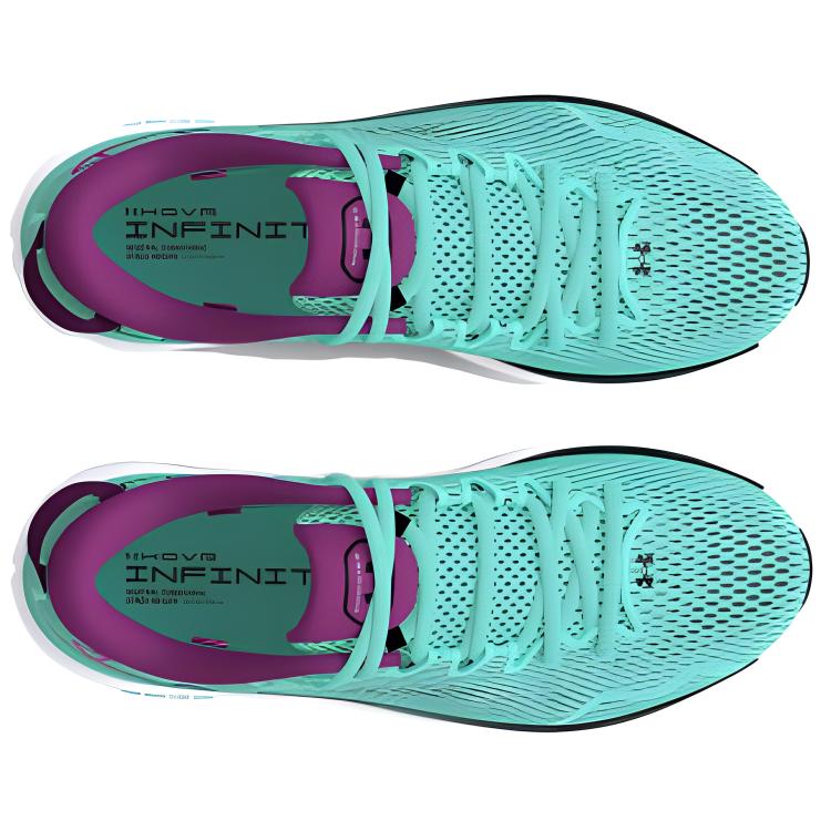 Lookbook (W) Under Armour HOVR Infinite 5 ''Neo Türkis Mystic Magenta'' 3026550-300