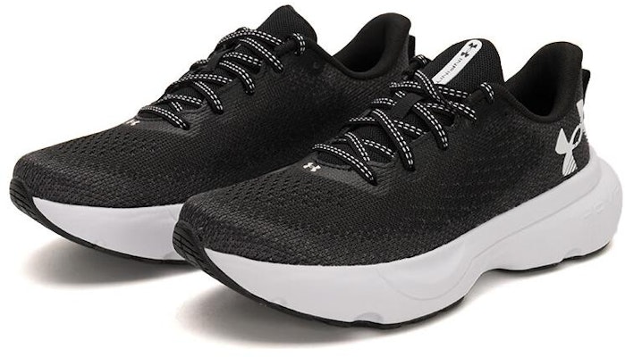 (W) Under Armour HOVR Infinite 'Hitam Putih' 3027524-001 Lookbook (W) Under Armour HOVR Infinite 'Hitam Putih' 3027524-001