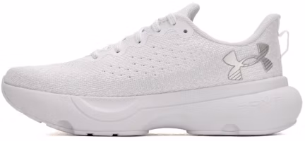 (Women) Under Armour HOVR Infinite 'White Metallic Silver' 3027524-101 (Women) Under Armour HOVR Infinite 'White Metallic Silver' 3027524-101
