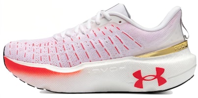 (Women) Under Armour HOVR Infinite Elite 'White Metallic Gold' 3027199-101 (Women) Under Armour HOVR Infinite Elite 'White Metallic Gold' 3027199-101