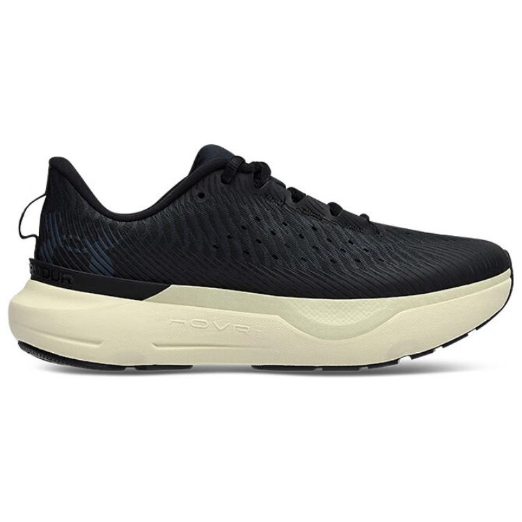 Shop （女性）Under Armour HOVR Infinite Pro '黑色煙煤灰' 3027200-004