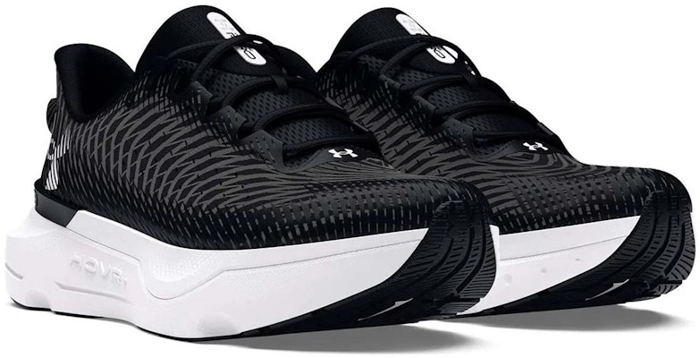 (W) Under Armour HOVR Infinite Pro 'Hitam Putih' 3027200-001 Lookbook (W) Under Armour HOVR Infinite Pro 'Hitam Putih' 3027200-001