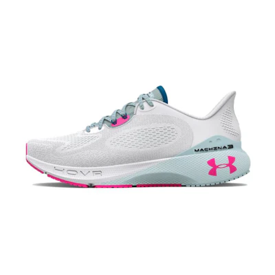 (W) UA HOVR Machina 3 CN 'White Bright Pink'