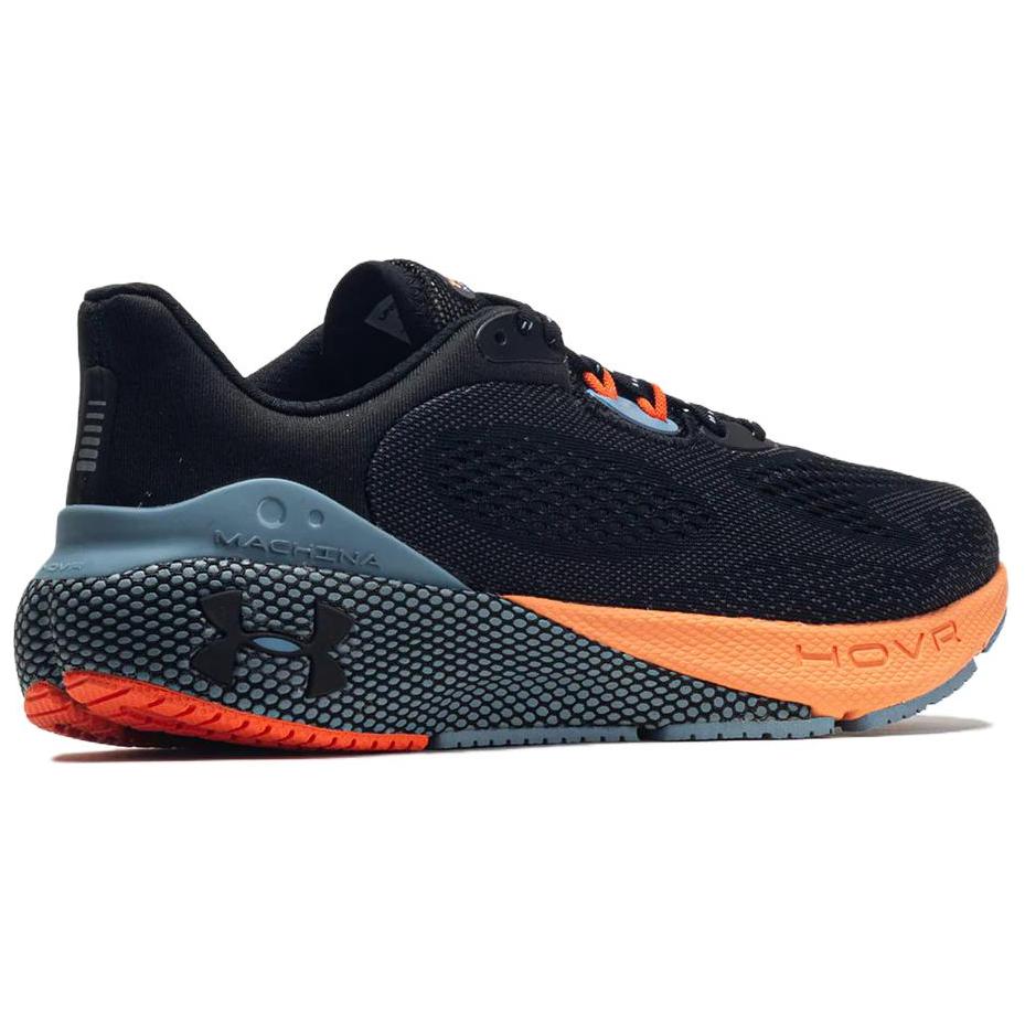 (W) UA HOVR Machina 3 Running Shoes 'Black Orange' 圖 3