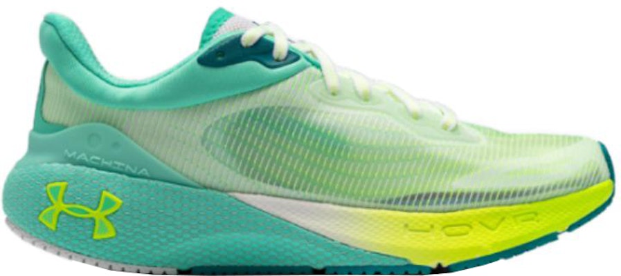 Under Armour Hovr Machina 減震防滑耐磨 低筒 跑步鞋 女款 綠白 Order Under Armour Hovr Machina 減震防滑耐磨 低筒 跑步鞋 女款 綠白