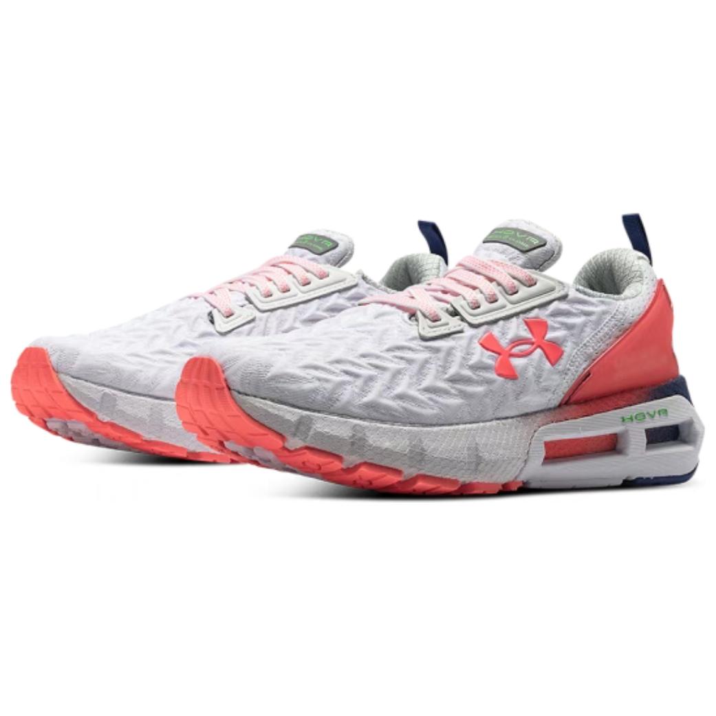 Lookbook (W) UAホバーメガ2クローンCN 白/ピンク 3025487-100