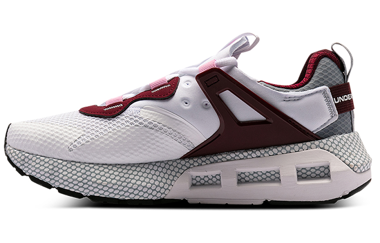 (Women) Under Armour Hovr Mega Mvmnt NM Sports Shoes White/Grey/Red 3023873-107