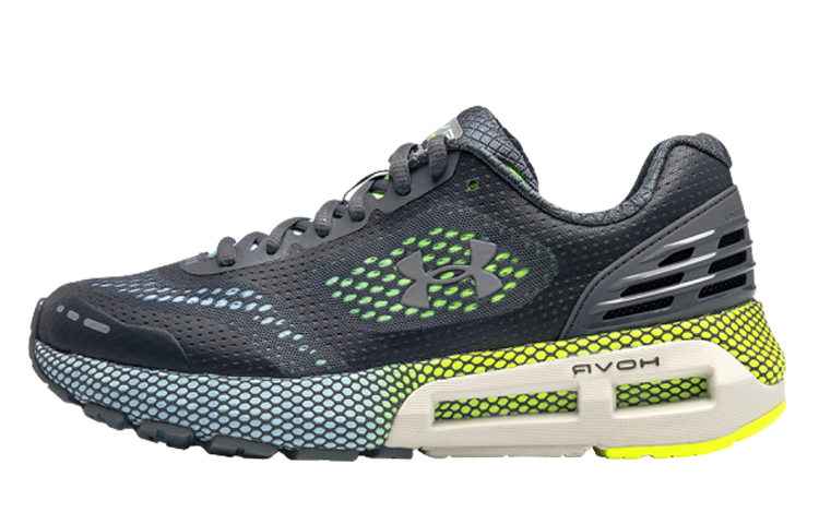(Women) Under Armour HOVR Mega Running Shoes Blue/Green 3021239-101