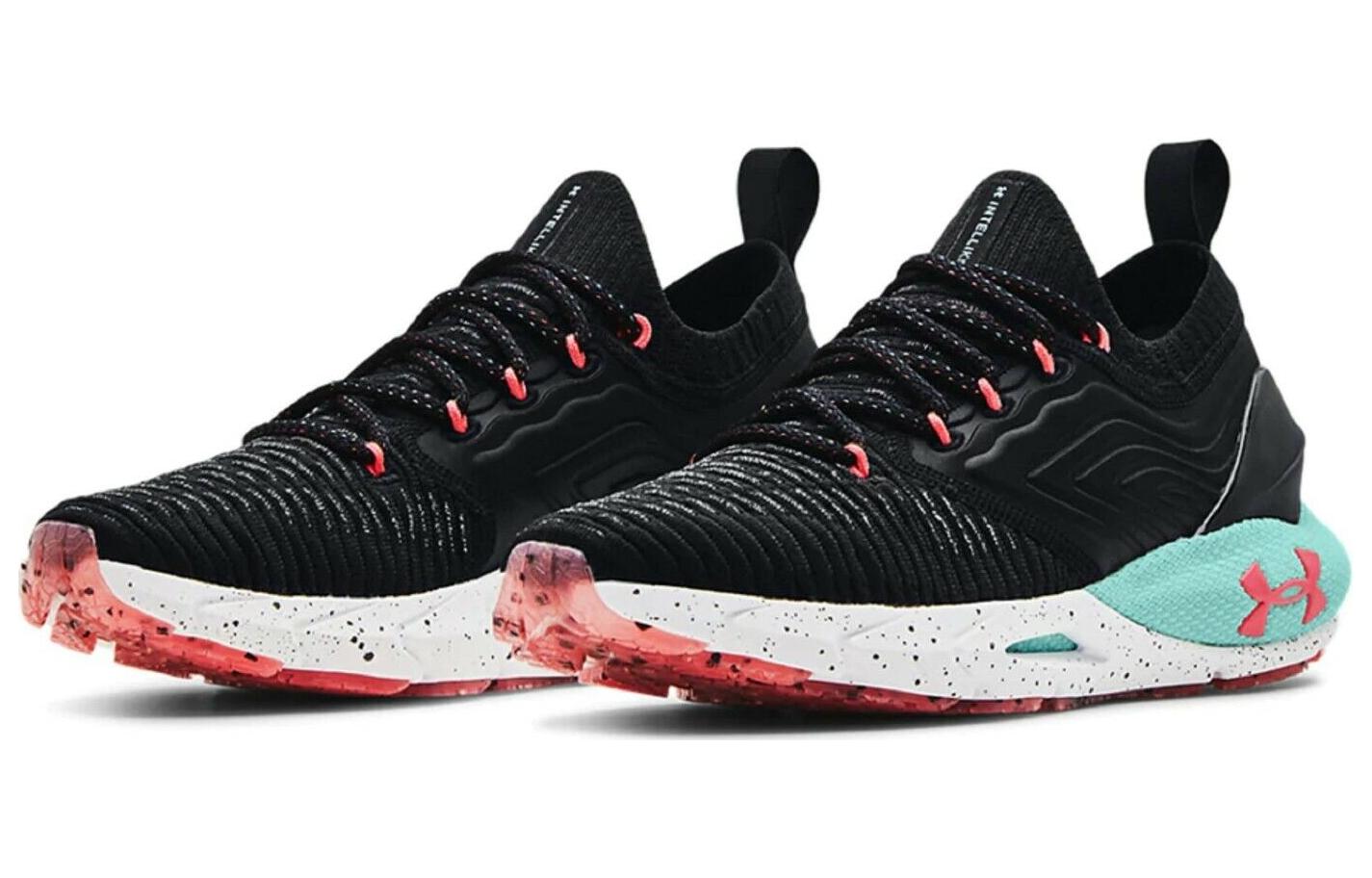 Lookbook Under Armour HOVR Phantom 2 透氣耐磨防滑 低筒 跑步鞋 女款 黑橙