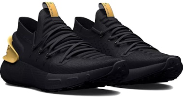 Lookbook Under Armour HOVR Phantom 3 Metallic 防滑耐磨 低筒 跑步鞋 女款 黑金
