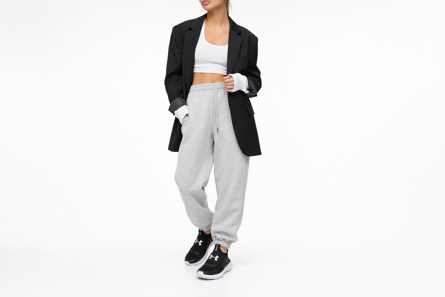 Order (Women) Under Armour HOVR Phantom 3 SE Elevate 'Black White' 3026648-001