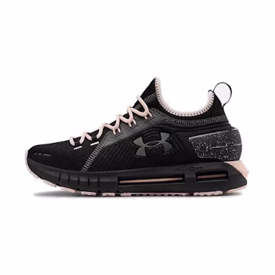 (W) UA Hovr Phantom Se Trek 'Black/Pink'