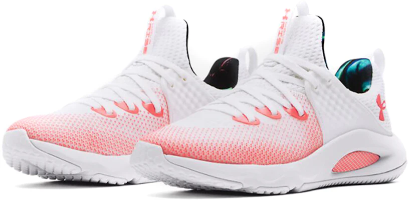 (W) Under Armour HOVR Rise 3 Team 'Putih Merah Jambu' 3024698-100 Lookbook (W) Under Armour HOVR Rise 3 Team 'Putih Merah Jambu' 3024698-100