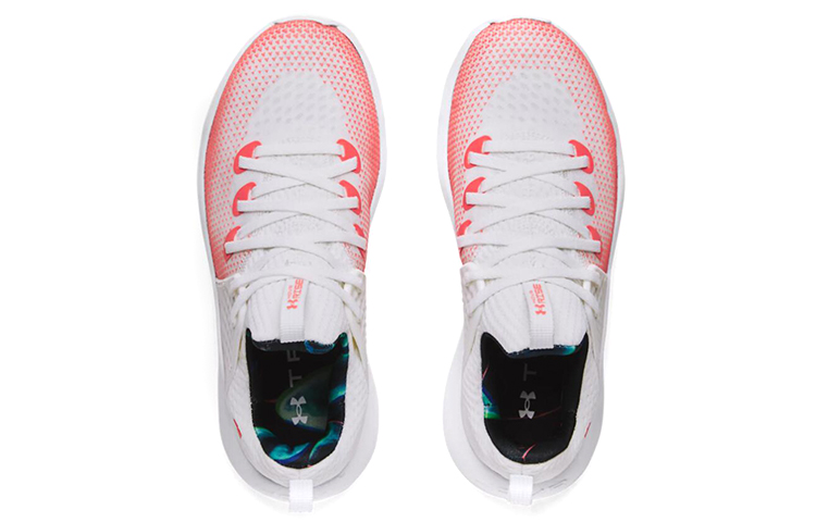 Shop (W) Under Armour HOVR Rise 3 Team 'Putih Merah Jambu' 3024698-100