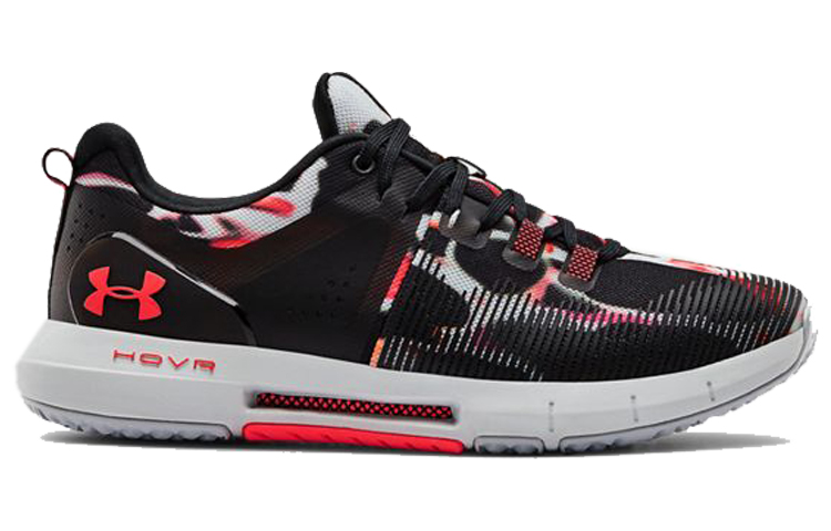 Order (W) 安德玛HOVR Rise印花训练运动鞋 黑/红 3022897-001