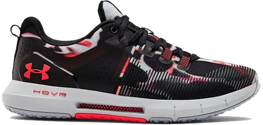 (W) 언더아머 호버 라이즈 프린트 트레이닝화 (블랙/레드) 3022897-001 Order (W) 언더아머 호버 라이즈 프린트 트레이닝화 (블랙/레드) 3022897-001