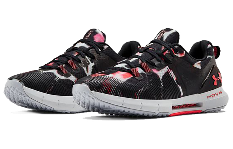 Lookbook (W) 安德玛HOVR Rise印花训练运动鞋 黑/红 3022897-001