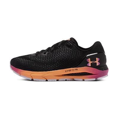 (W) UA Hovr Sonic 4 CN 'Black Purple Orange'