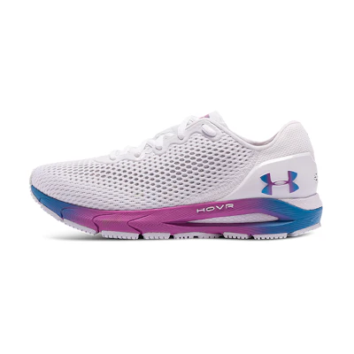 (W) UA Hovr Sonic 4 CN 'White Blue Purple'
