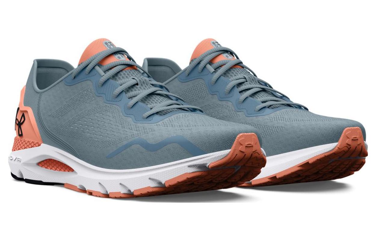 (W) UA HOVR Sonic 6 'Blue Granite Bubble Peach' 圖 4