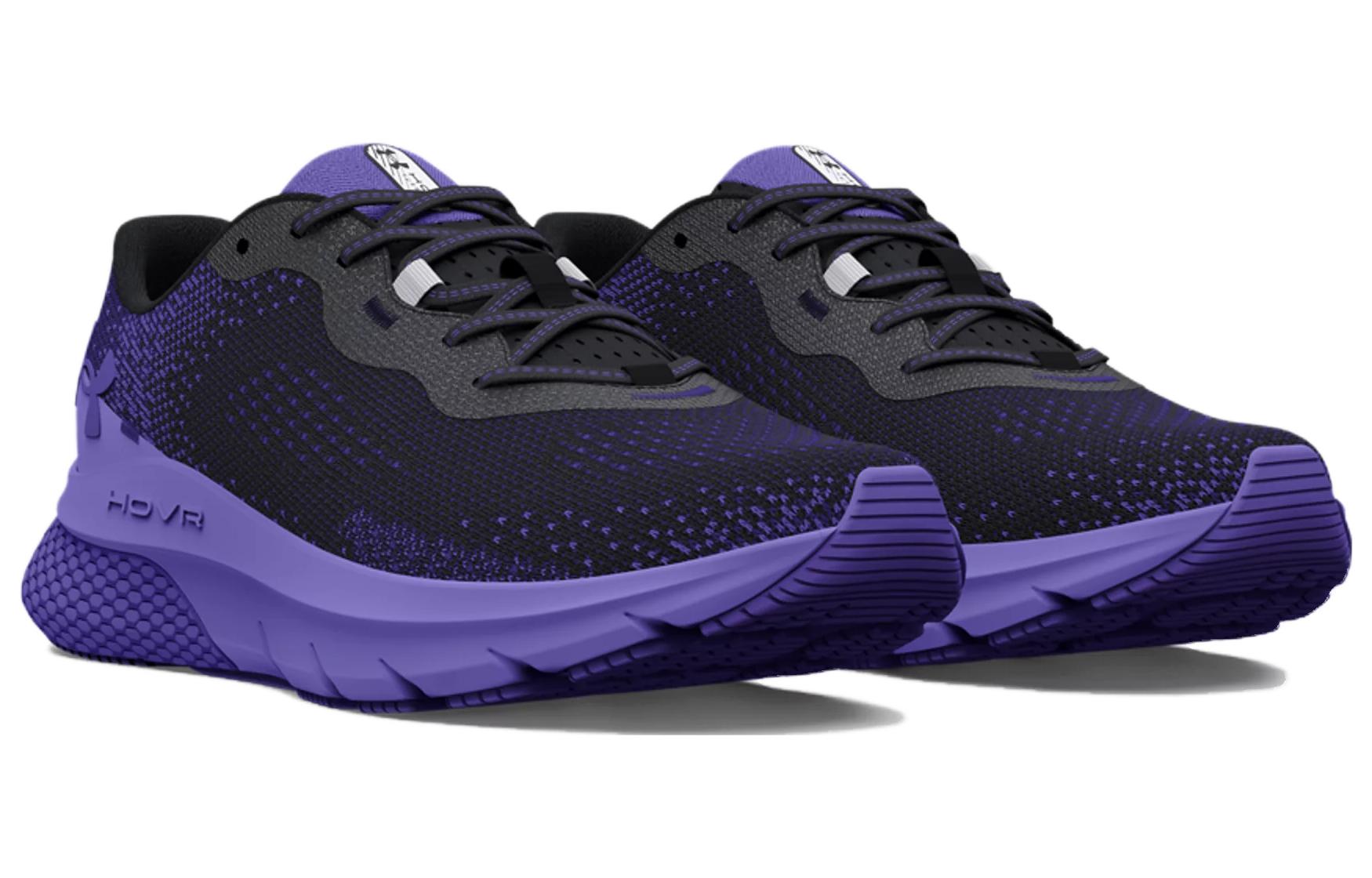 Lookbook (W) 언더아머 호버 터뷸런스 2 '블랙 바이올렛 스톰' 3026525-002