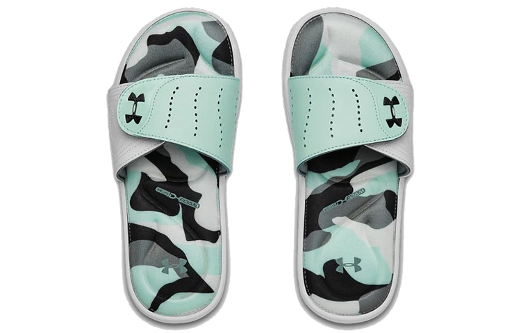 (W) UA Ignite Ix Spectrum Slippers Light Green 圖 4