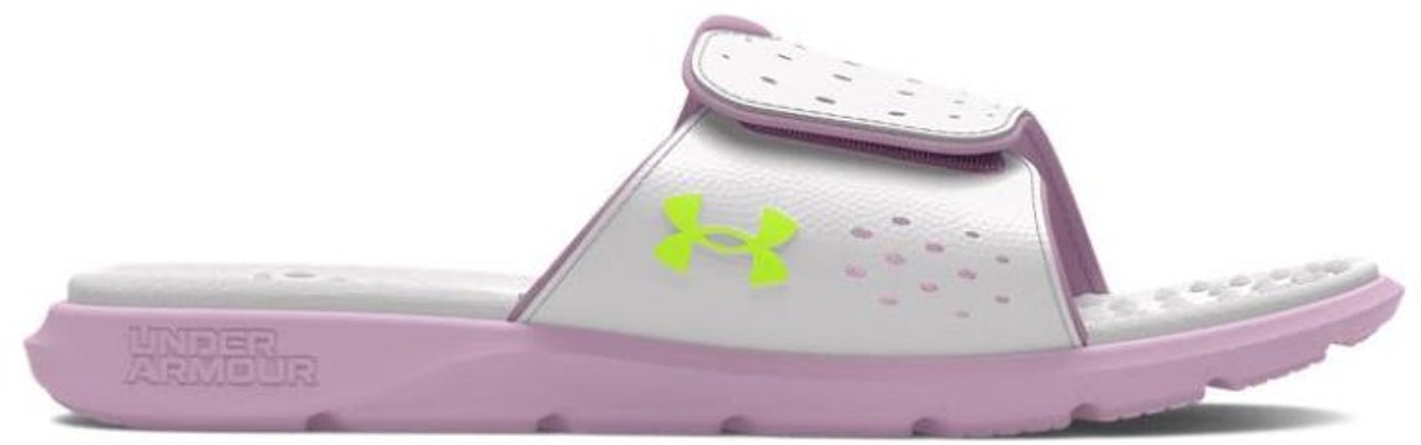 (W) 언더아머 이그나이트 프로 슬라이드 '디스턴트 그레이 퍼플 에이스' 3026027-102 Order (W) 언더아머 이그나이트 프로 슬라이드 '디스턴트 그레이 퍼플 에이스' 3026027-102