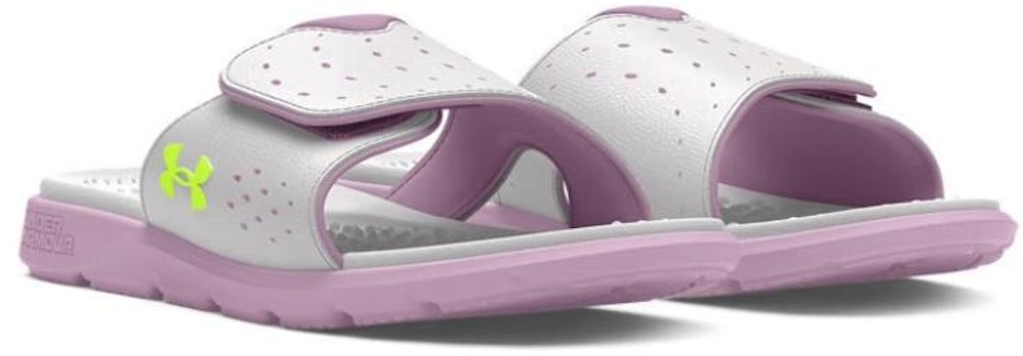 (W) 언더아머 이그나이트 프로 슬라이드 '디스턴트 그레이 퍼플 에이스' 3026027-102 Lookbook (W) 언더아머 이그나이트 프로 슬라이드 '디스턴트 그레이 퍼플 에이스' 3026027-102