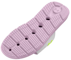 Purchase Under Armour 舒適百搭 簡約一字拖鞋 女款 白粉
