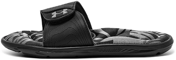(Women) Under Armour Ignite VI Graphic FB Sandals Black 3023767-001 (Women) Under Armour Ignite VI Graphic FB Sandals Black 3023767-001