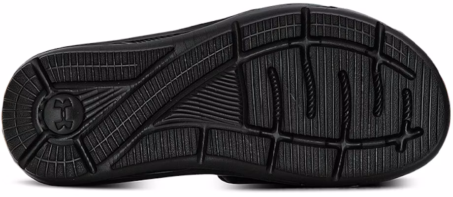 (W) Sandal Under Armour Ignite VI Graphic FB Hitam 3023767-001 Details for (W) Sandal Under Armour Ignite VI Graphic FB Hitam 3023767-001