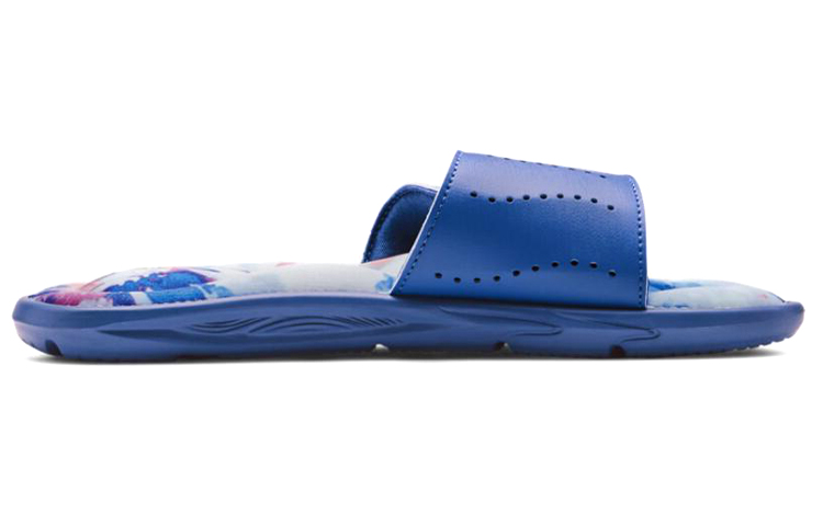 (W) UA Ignite VI Graphic FB Slipper 'Blue Outdoor Sport' 圖 2