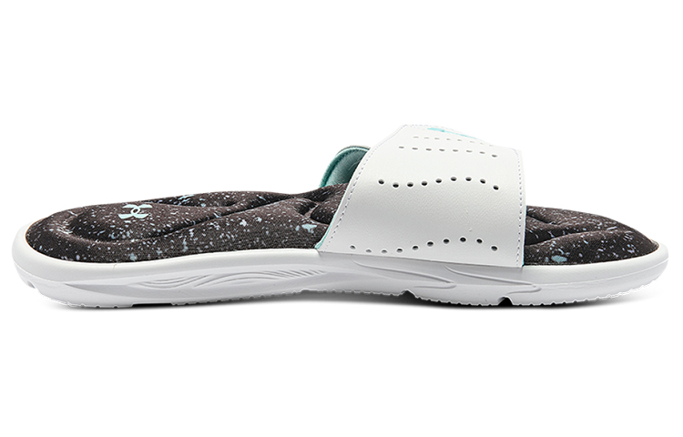 Order (W) UAイグナイトVI グラフィック サンダル 白/黒 3023767-104