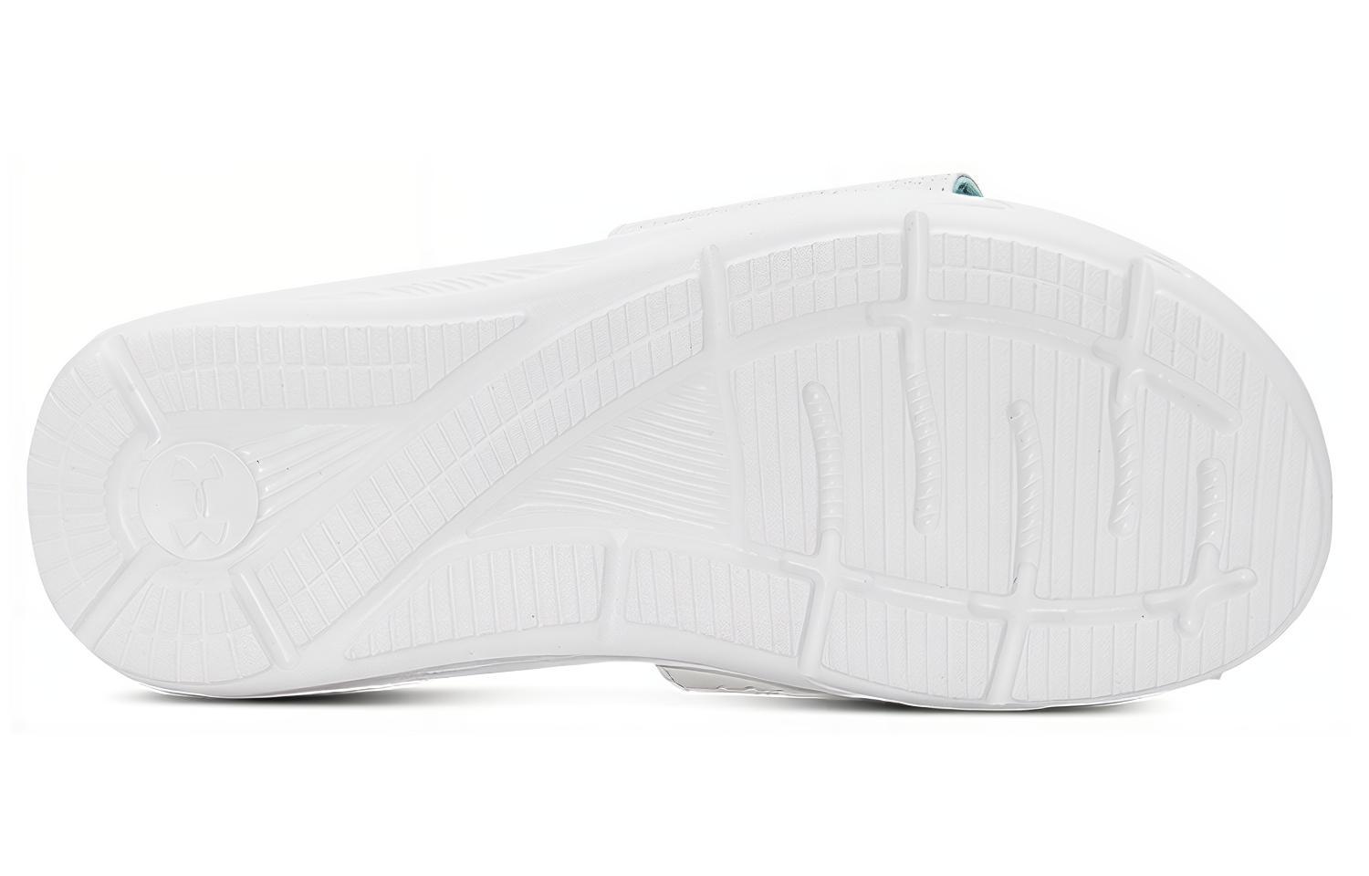 Shop (W) UAイグナイトVI グラフィック サンダル 白/黒 3023767-104