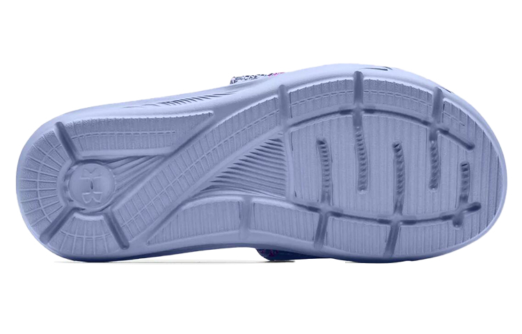 Purchase (W) 安德玛Ignite VI图案绑带拖鞋'蓝紫色' 3024453-400