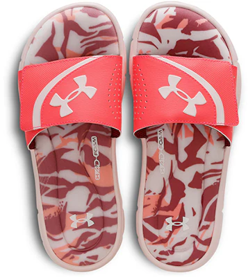 (W) 安德玛 Ignite VI 拖鞋 '橙色图案' 3025907-600 Shop (W) 安德玛 Ignite VI 拖鞋 '橙色图案' 3025907-600