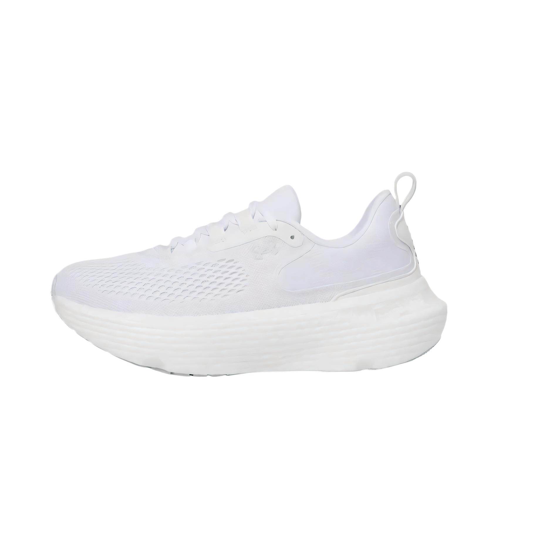 (Women) Under Armour Infinite Elite 2 White Low-Top Running Shoes Stylish Comfort 3028178-100