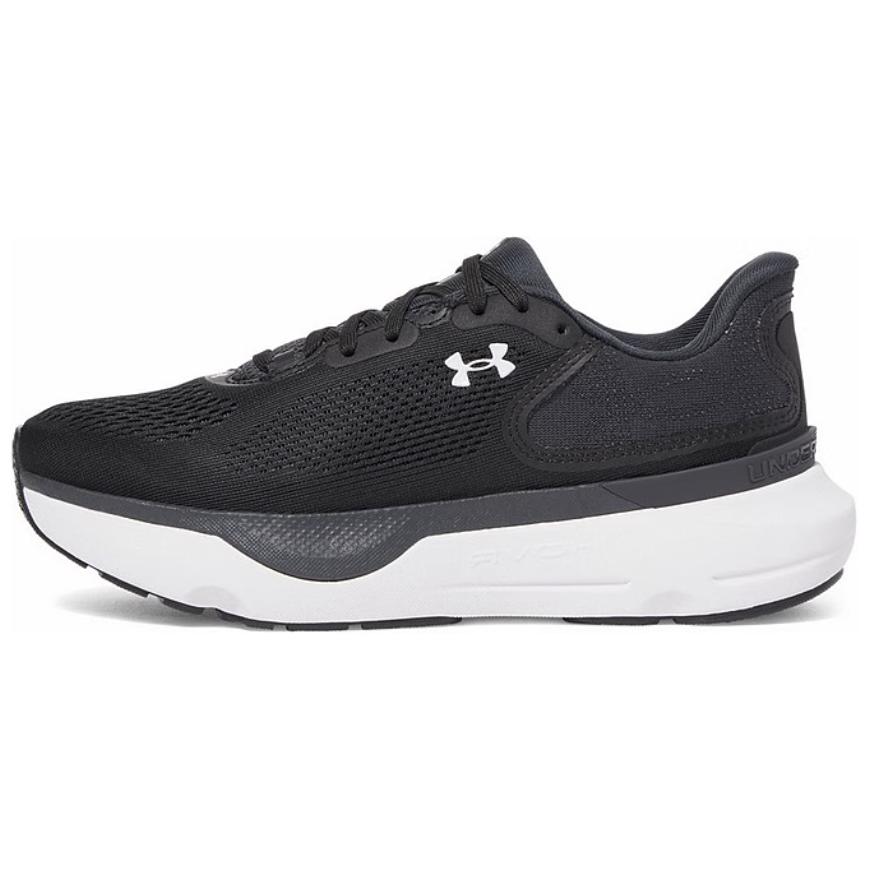 (Women) Under Armour Infinite Pro Black Low-Top Running Shoes - Non-Slip & Durable 3028177-001