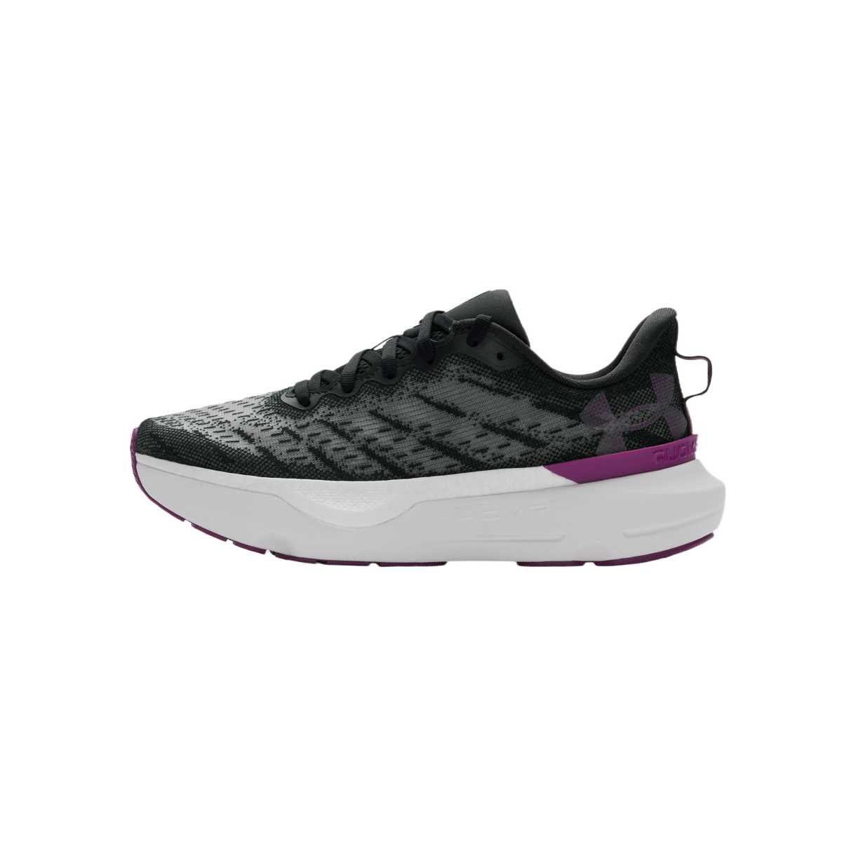 (Women) Under Armour Infinite Pro Breeze Black Low-Top Running Shoes. 3027197-022