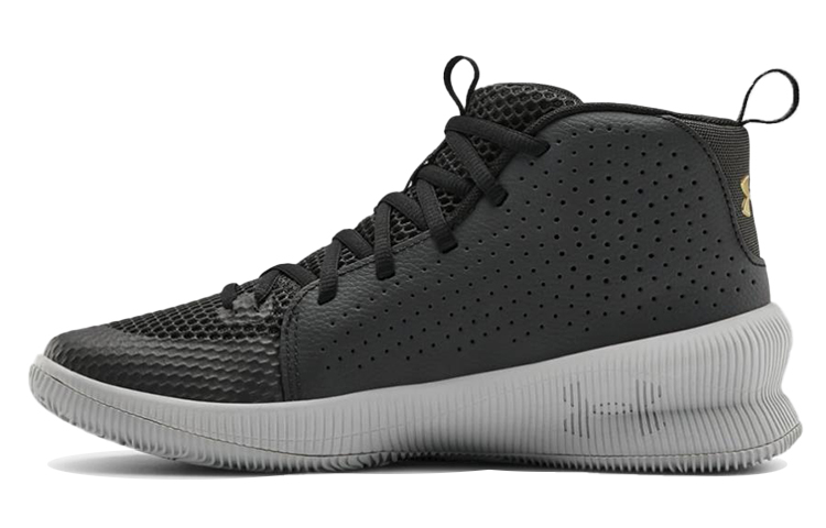 (Women) Under Armour Jet Mid 'Black' 3022939-100