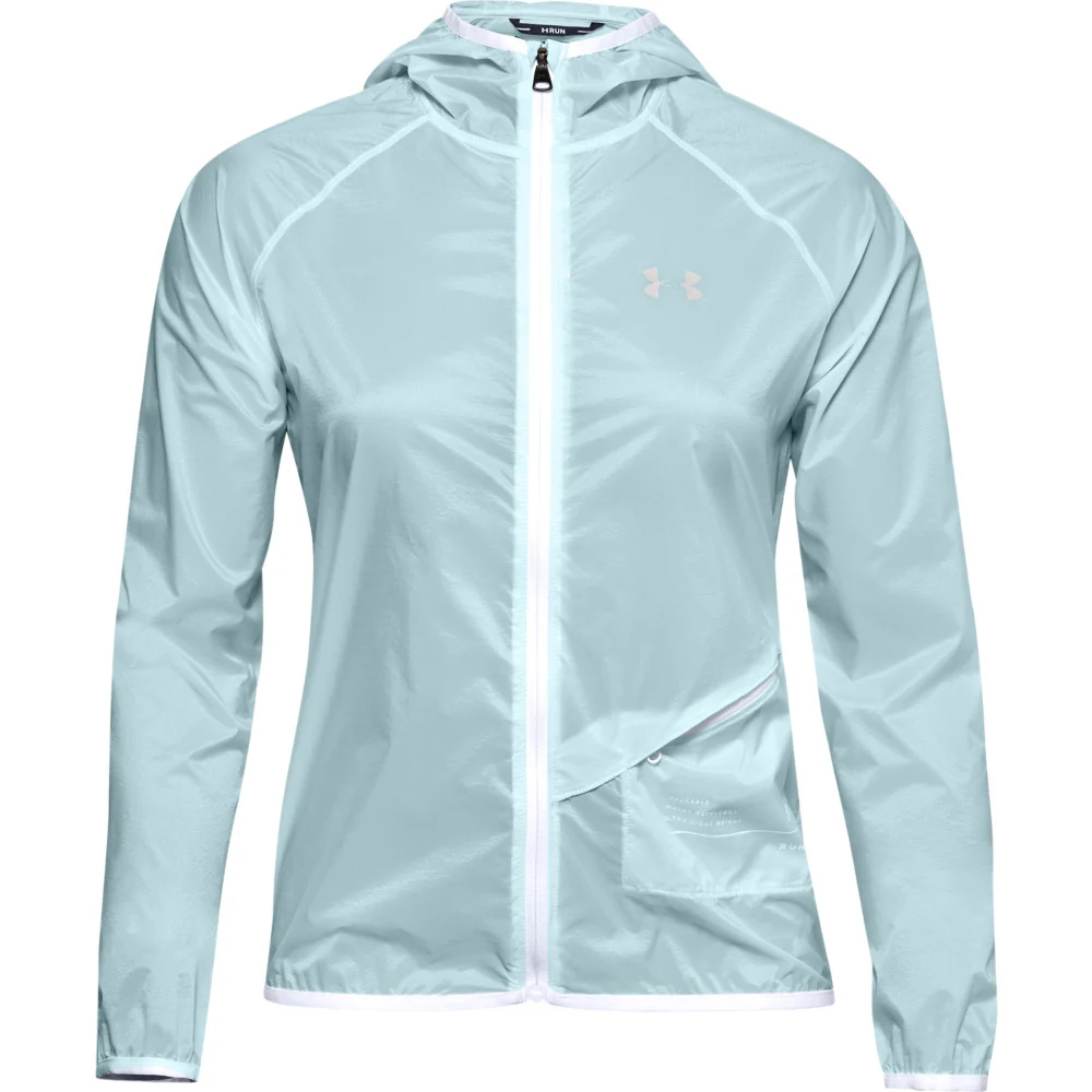 (Women) Under Armour Lifier Running Jacket - Cleft Blue 1326558-462