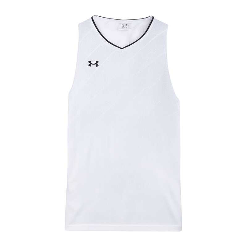 (Women) Under Armour Light Grey Basketball Loose Fit Knit Tank Top 25500122-009