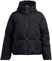 (Women) Under Armour Limitless 700 Down Hooded Jacket Black Casual Outdoor Coat 1384645-001 (Women) Under Armour Limitless 700 Down Hooded Jacket Black Casual Outdoor Coat 1384645-001