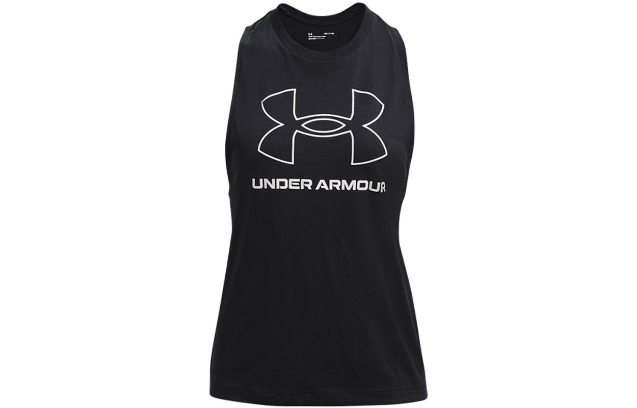 (Women) Under Armour Logo Print Tank Top Black 1369886-001