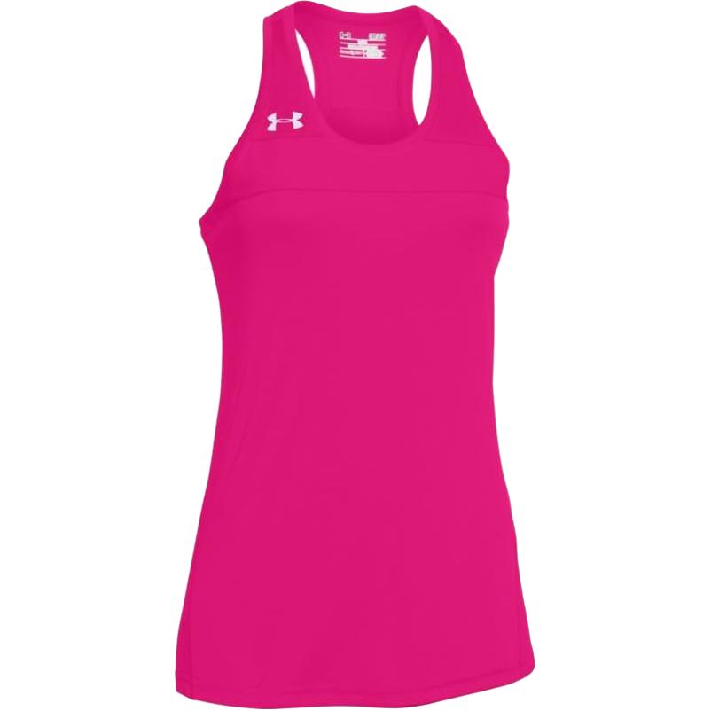 (Women) Under Armour Logo Sleeveless Golf Tank Top Loose Fit 1276217-654