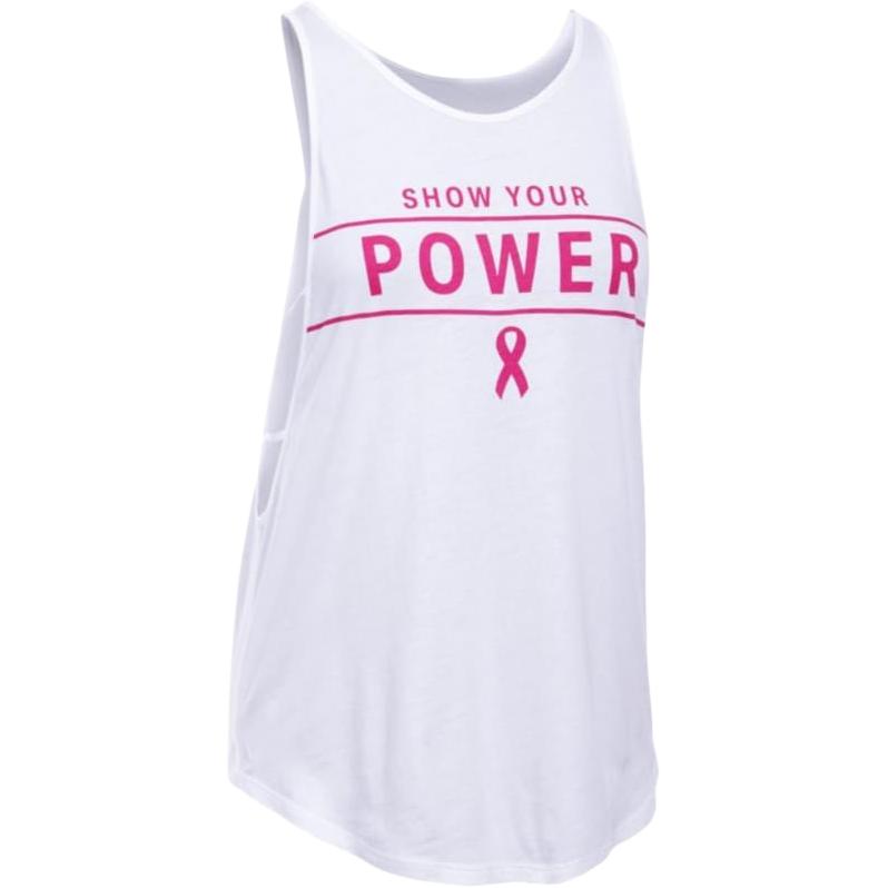 (Women) Under Armour Loose-Fit Quick-Dry Tank Top 1291757-100