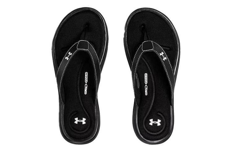 Shop (Women) Under Armour Marbella VI 'Black Outdoor Sport Slide' 3000072-001