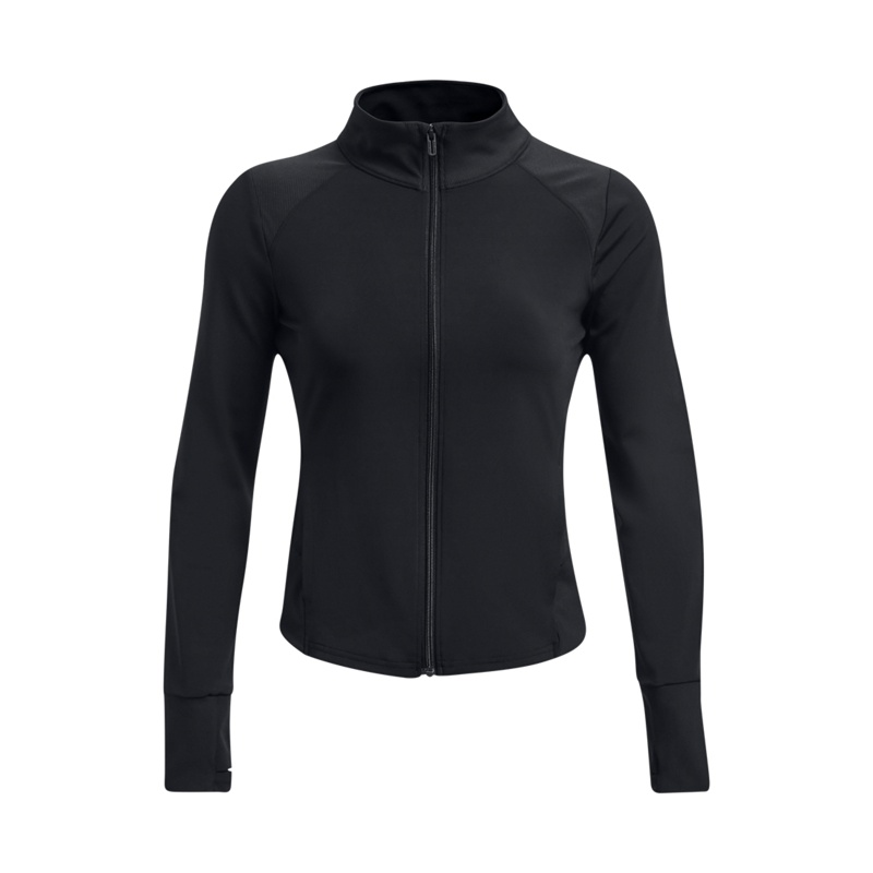(Women) Under Armour Meridian Black Slim Fit High-Neck Training Jacket 1379157-001