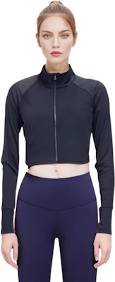 (W) Under Armour Meridian 黑色修身高領運動外套 1379157-001 Details for (W) Under Armour Meridian 黑色修身高領運動外套 1379157-001