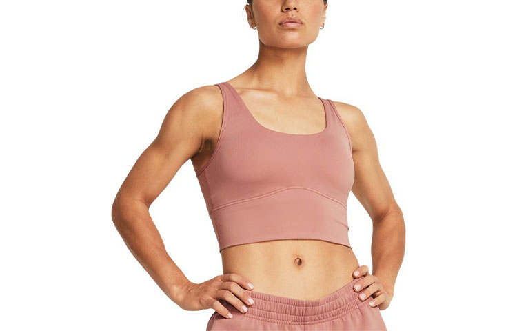 Buy (W) Under Armour Meridian Top de Entrenamiento Corto Ajustado Rosa 1379153-696
